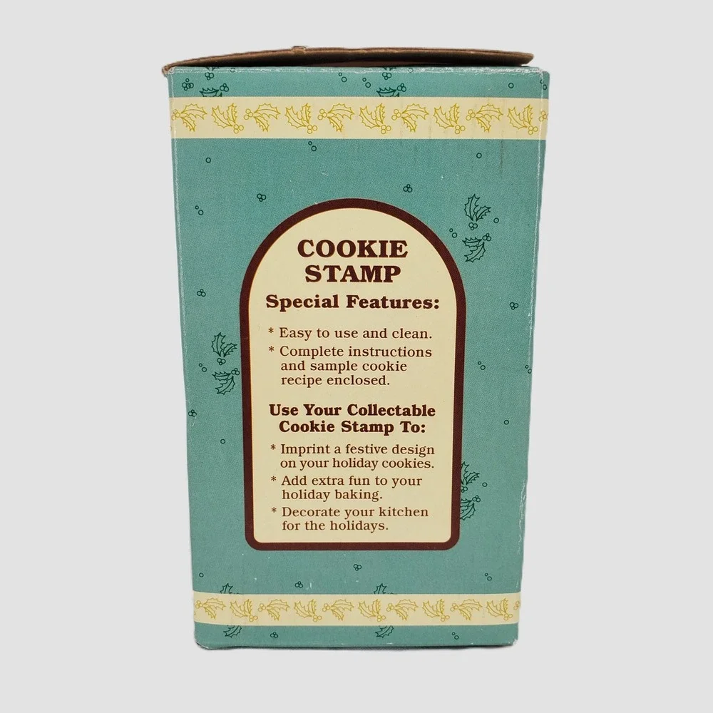 Rite Aid Collectable Cookie Stamp Gingerbread Angel Christmas 972263-VII Vintage